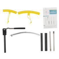 Dirt Bike Tire Changing Tool Kit with Rack and Pinion System for Motocross 1621 Inch Wheels Includes Multiple Axle Rods for Fit China Mainland
