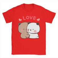 Bubu and Dudu Love T Shirt Unisexs  100 Cotton Funny TShirts O Neck  Tee Shirt Short Sleeve Clothes Plus Size S