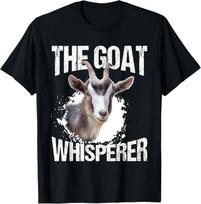 The Goat Whisperer Funny Goat Lover Farmer Gift TShirt S