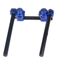 For Zontes G1 125 ZT125-U 155-U G1-125 ZT125-U ZT125 U G2 KD150 G1 Racing Fork Riser Split Handlebar Handle Steering Cross Bar mėlyna