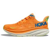 HOKA ONE ONE Clifton 9 Men's Low-Top Casual Running Shoes Orange 1127895-SLRL EU 44.5