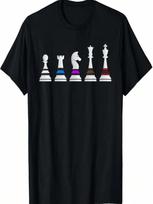 Funny Chess Jiu Jitsu For BJJ Jujitsu Gift T-Shirt S įvairiaspalvis