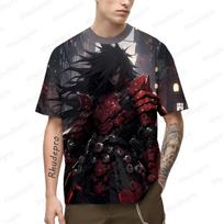 Uchi Haba T-shirt Short Sleeve Clothing Naruto High Quality Gift Fashion Y2k Clothes Trend Anime Shirts Streetwear L