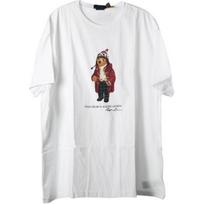 Polo Ralph Lauren Bear Graphic Crew Neck Short Sleeve T-Shirt Men Tops White 710912106-018 XL