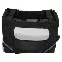 Dog Bicycle Bag Detachable Front Bike Carrier Basket Bag for Small Medium Pet Dogs