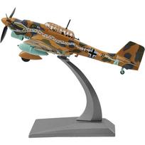 1/72 Ju 87 Stuka Metalinis Nardantis Bombonešis Modelis Vokietijos Antrojo Pasaulinio Karo Karinis Metalo Liejinio Žemės Atakos Lėktuvas Modelis Kolekcijai arba Dovanai geltona/kamufliažas