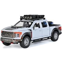 1/24 Ford F150 Off Road SUV Alloy Diecast Model Car Sound & Light Simulation Collectibles Hobby Birthday Gifts for Friend Pull Back balta