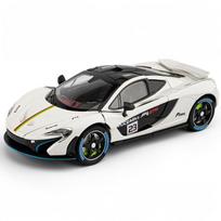 1/24 McLaren P1 GTR Supercar Alloy Diecast Model Car Sound & Light High Simulation Decorative Ornaments Gifts for Boyfriend Boy balta