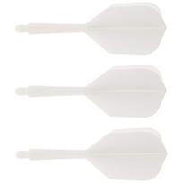 TRiNiDAD CONDOR AXE REVIVAL Small M White Dart Flights     Premium Condor Axe Small TiTO for Precision Play