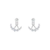 Swarovski Penélope Cruz Moonsun Praduriamas Gėlių Auskaras Moteriški auskarai Rodis Kristalas 5508832 Box (Random Color)