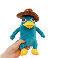 Naujas mielas animacinis žaislas Platypus Perry, minkštas ančiukų pliušinis žaislas, Kalėdų ar gimtadienio dovana vaikams, 25 cm 25cm