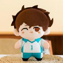 23cm Kawaii Haikyuu Plush Toy Volleyball Stuffed Anime Doll Hinata Shoyo Tobio Kageyama Yu Nishinoya for Fans Kids Birthday Gift 23cm