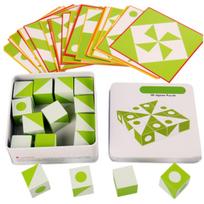 Wooden 3D Puzzles Game Geometric Shape Logic Thinking Educational Toy for Kids Early Learning Intellectual Children's Gifts