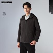 LILANZ Men's Waterproof Hooded Trench Coat 185/100A