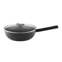ZWILLING Silver Iron Non-Coated Wok
