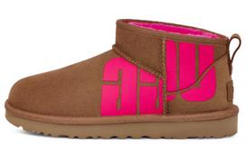 UGG Classic Ultra Mini Broken Logo 'Chestnut Pink' Women's 1126373-CTPNK 38