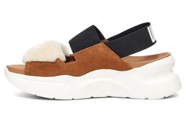 UGG Sports Sandals 'Chestnut Brown Black White' Women's 1119771-CHE 39