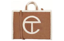 UGG Shearling Tote Bag, Shopping Bag, Handbag Large Women's Chestnut 1127790-CHE Large