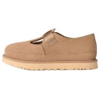 UGG Golden Family Cow Split Leather Mary Jane Shoes Women's Sand 1171506-SAN 39