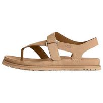 UGG GoldenGaze Suede Minimalist Fashion One Strap Sandals Women's Sand 1175134-SAN 37