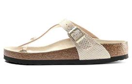 Birkenstock Gizeh Siauro kirpimo basutės 'Auksinis pitonas' Moteriškos 1018665 35