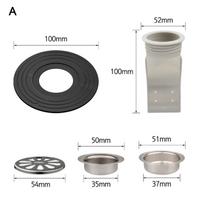 New Creative Anti-odor Floor Drain Bathroom Kitchen Sink Strainer Shower Pipe Anti-Smell Sewer Anti Blocking Filter