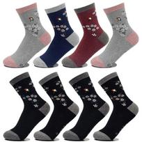 [Arnold Palmer] Non-slip Women's Mid-calf Socks 8 Pairs SL004 Women's Cotton Socks 230~250mm