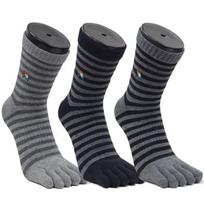 [Arnold Palmer] 3 Pairs Double Cushion Men's Toe Socks Ringle Mid-Length BA005 BA005_Mid-length 3 pairs