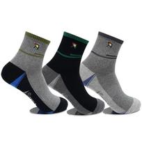 [Arnold Palmer] Anti-twist Men's Casual Socks Mid-Length 3 Pairs AP5616 Cotton Socks AP5616_3 pairs (even colors)