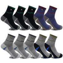 [Arnold Palmer] Anti-twist Men's Casual Socks Mid-Length 10 Pairs AP5616 Cotton Socks AP5616_10 pairs (even colors)