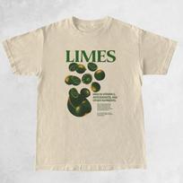 Limes Graphic Tees Retro Style Vintage Aesthetic Streetwear T Shirt Short Sleeve Harajuku Fashion Tops unisex Clothing Oversized S įvairiaspalvis