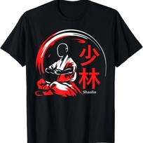 Kung Fu Shaolin T-Shirt S įvairiaspalvis