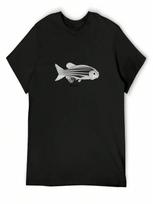 Danio - Zebrafish T-Shirt Hippie Clothes Oversized Graphic Tee Cute Tops Korean Fashion unisexs Cotton T Shirts S įvairiaspalvis