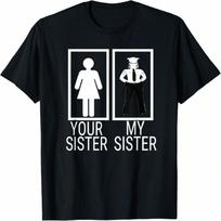 My Sister Is An Angel In Heaven Miss Guardian Memorial Mine T-Shirt S įvairiaspalvis