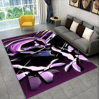 Cartoon Murder Drones Uzi V Robot Carpet Rug for Bedroom Living Room Sofa Playroom Doormat Home Decor,Kid Area Rug Non-slip 40x60cm