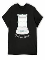 Analytical Balance Finding Balance T-Shirt Sports Fans Korean Fashion Anime Clothes Tees unisex's Clothing S įvairiaspalvis
