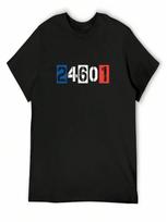 24601 [Les Miserables] T-Shirt Plus Size Tops Graphic Tee Shirt Graphic T Shirts unisex Workout Shirt S įvairiaspalvis
