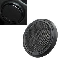 ABS Front Door Speaker Cover Grille For Mini Cooper R56 51412753333 51412756567 Car Accessories Interiors Gloss Black