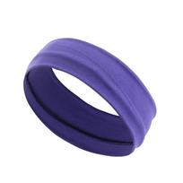 Milk Elastic Silk Headband Sports Yoga Hair Care with Summer Fitness Running Yoga Headscarf  Hair Accessories for Girls violetinė