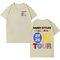 Hot Singer Harry Styles Love on Tour Tshrits Aesthetic pure Cotton T Shirt Unisexs Women Fashion  Casual Short Sleeve Tee Shirt S