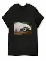 Hoonicorn Drift Car T-Shirt Quick Drying Anime Tshirt unisexs Designer T Shirt S įvairiaspalvis