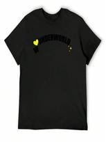 Aesthethic Cool UGLYAries Of Wunderworld Design Aries's MERCH T-Shirt Anime Clothes Blacks Clothing T-Shirts For unisex Cotton S įvairiaspalvis
