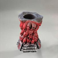 Berserk Statue Candlestick Berserk Hand Of God Berserk Devil Right Hand Skull Rune Sculpture Candle Holder Halloween Home Decor 1pc