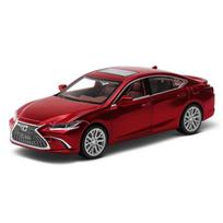 1/35 Lexus ES300h Alloy Car Diecasts & Toy Vehicles Car Model Sound and Light Pull Back Car Toys for Kids Gifts raudona