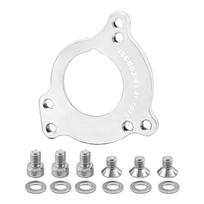 Aluminum Alloys Bicycles Chain Guide Adapter Chain Conversion Bicycles Chain Protector Bottom Bracket Plate Chain Guide sidabras