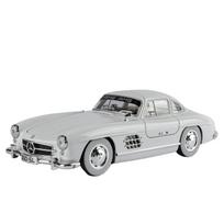 1/18 Benz 300SL Vintažinis Lydinio Prabangus Sportinis Automobilis Modelis Metalinis Liejamas Klasikinės Retro Transporto Priemonės Automobilio Modelis Garsas ir Šviesa Vaikams Žaislas Dovana balta