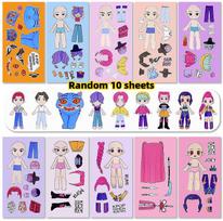 KPop Demon Hunters Cartoon Stickers, DIY Anime Doodle Decals for Luggage Water Bottles