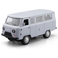 1/18 Russian UAZ TRAVELER BUS Toy Model Off Road Vehicles Alloy Diecast RV Car Models Doors Opened Sound Light Pull Back for Kid pilka