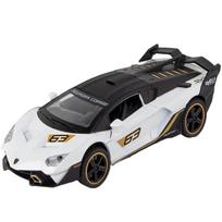 1/32 Lamborghini Aventador SC18 Alston Alloy Racing Car Model Diecasts Metal Toy Sports Car Model Simulation Sound Light Toy Gift balta