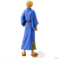 Anime One Piece DXF Figure Wanno Country 17cm Vinsmoke Sanji Roronoa Zoro Model Toy Decoration Collection Children Birthday Gift no box
